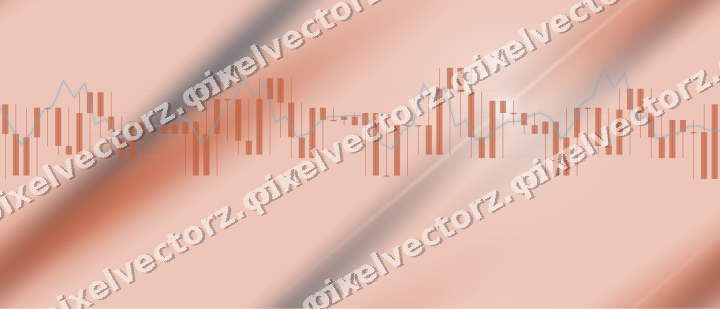 Nahtloser Pastell Diagramm Hintergrund in Orange und Türkis