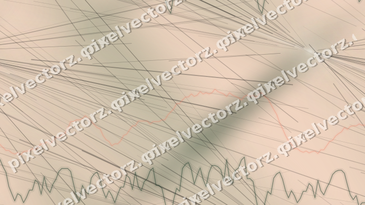 Nahtloser Pastell Diagramm Hintergrund in Dunkelgrün und Rot