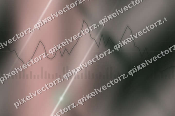 Nahtloser Neon Diagramm Hintergrund in Dunkelgrün und Rot