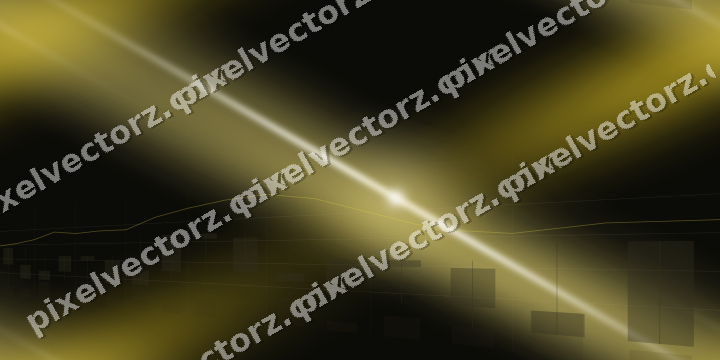 Nahtloser Neon Diagramm Hintergrund in Bernstein und Gelb
