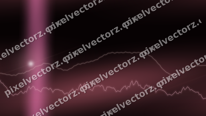 Nahtloser Neon Diagramm Hintergrund in Rosa und Rot