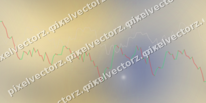 Nahtloser Pastell Diagramm Hintergrund in Bernstein und Blau