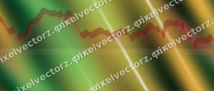 Nahtloser Neon Diagramm Hintergrund in Rot und Orange