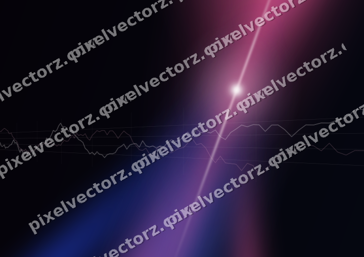 Leuchtender Neon Diagramm Hintergrund in Rosa und Blau