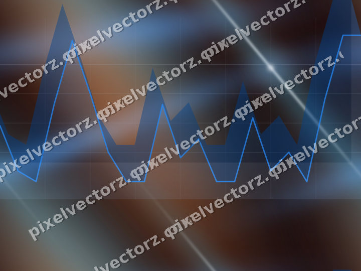 Nahtloser Neon Diagramm Hintergrund in Blau und Rot