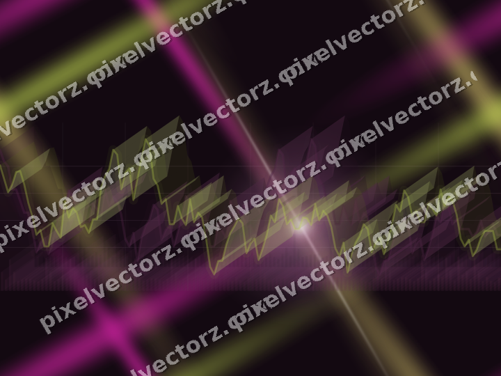 Nahtloser Neon Diagramm Hintergrund in Magenta und Limette