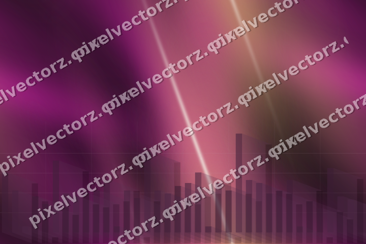 Nahtloser Neon Diagramm Hintergrund in Magenta und Bernstein