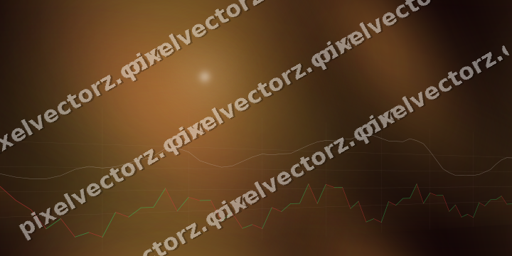 Nahtloser Neon Diagramm Hintergrund in Orange und Bernstein