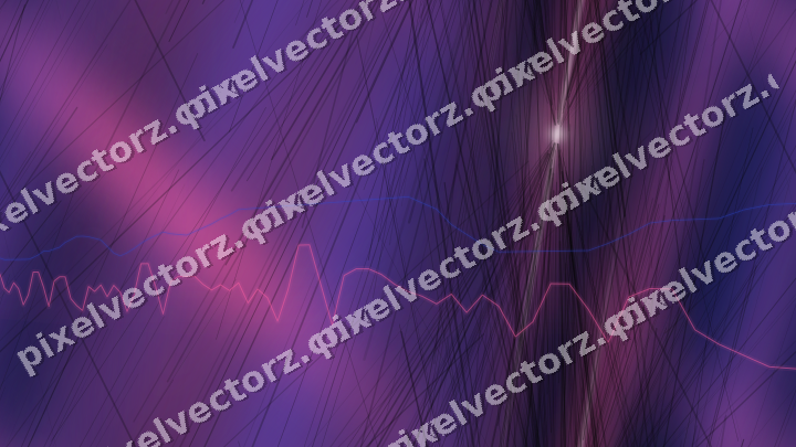 Nahtloser Neon Diagramm Hintergrund in Rosa und Blau