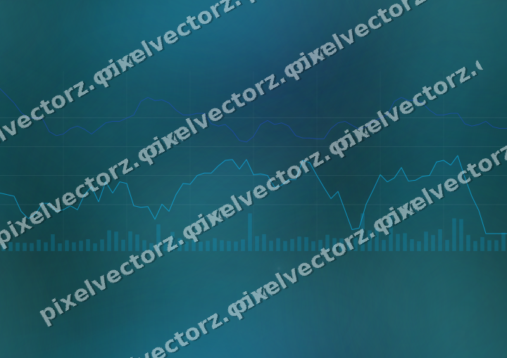 Nahtloser Neon Diagramm Hintergrund in Türkis und Petrol