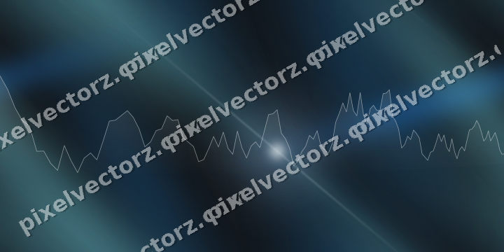 Nahtloser Neon Diagramm Hintergrund in Blau und Petrol