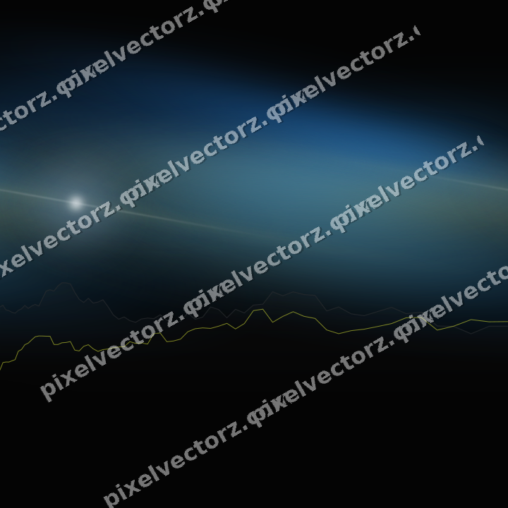 Nahtloser Neon Diagramm Hintergrund in Blau und Gelb