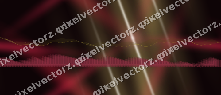 Nahtloser Neon Diagramm Hintergrund in Rosa und Rot