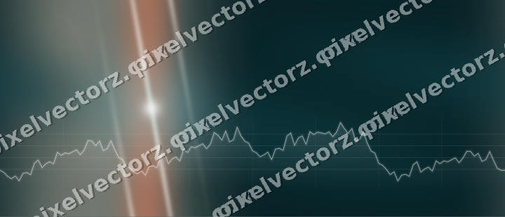 Nahtloser Neon Diagramm Hintergrund in Dunkelpetrol und Orange