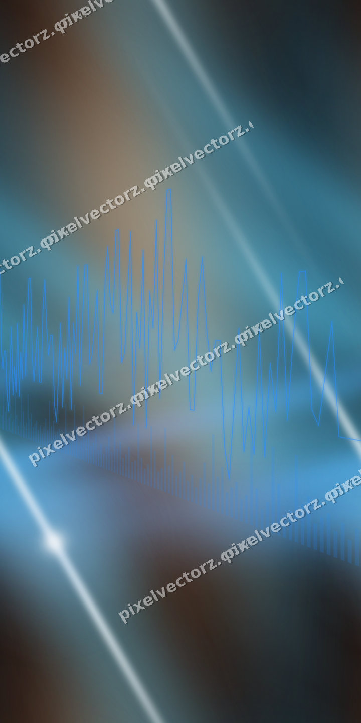 Nahtloser Neon Diagramm Hintergrund in Blau und Rot