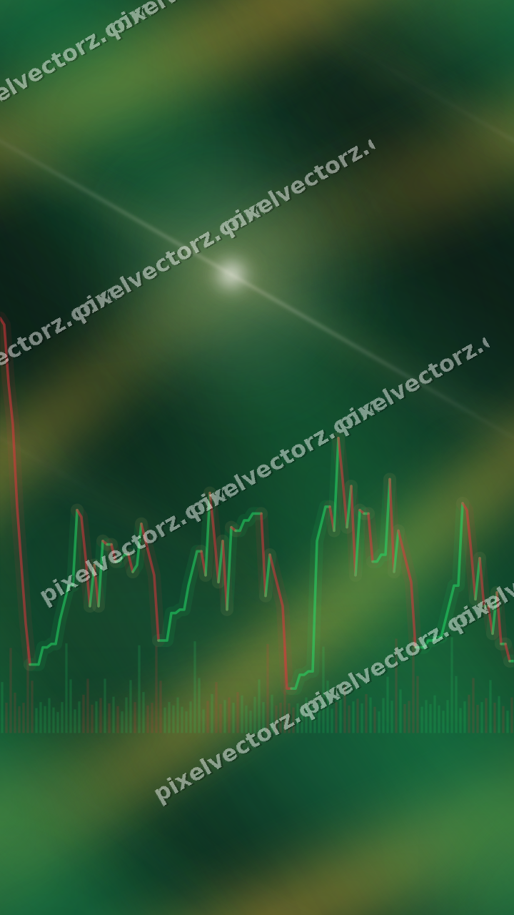 Nahtloser Neon Diagramm Hintergrund in Bernstein und Grün