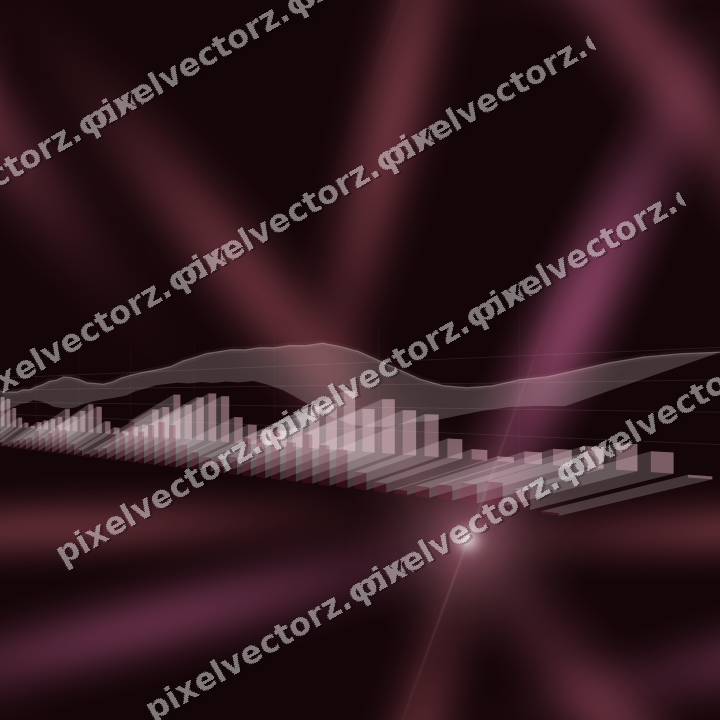 Nahtloser Neon Diagramm Hintergrund in Rosa und Rot