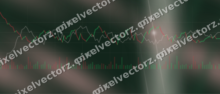 Nahtloser Neon Diagramm Hintergrund in Rot und Dunkelgrün