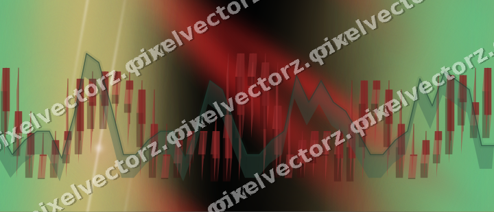 Nahtloser Neon Diagramm Hintergrund in Rot und Grün
