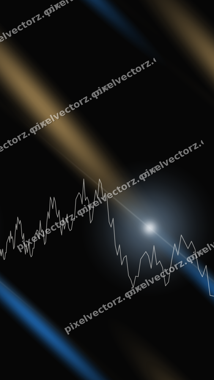 Nahtloser Neon Diagramm Hintergrund in Blau und Rot