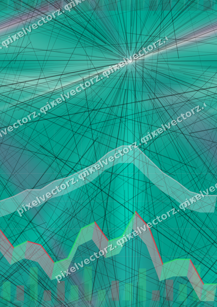 Nahtloser Neon Diagramm Hintergrund in Rosa und Orange