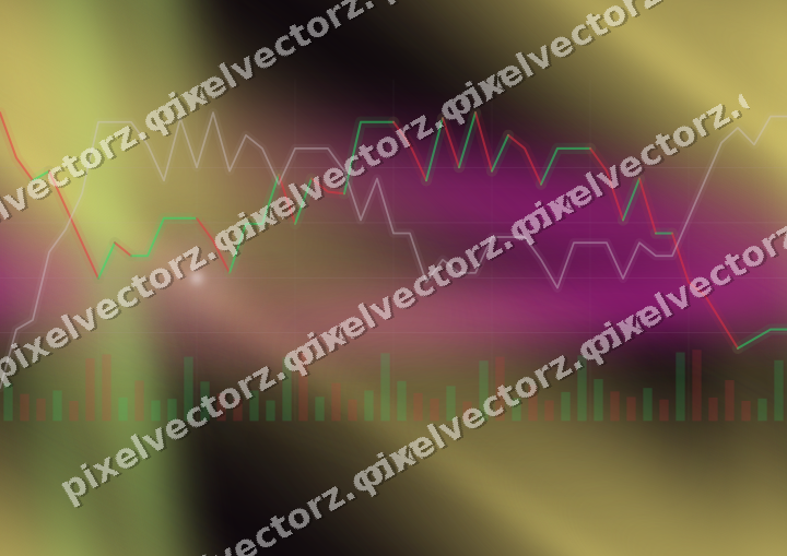Nahtloser Neon Diagramm Hintergrund in Magenta und Limette