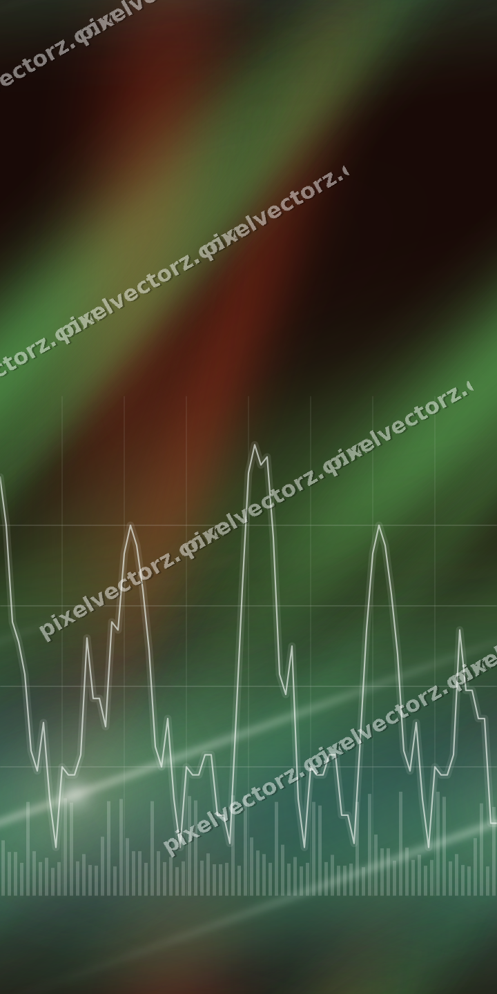 Nahtloser Neon Diagramm Hintergrund in Rot und Orange