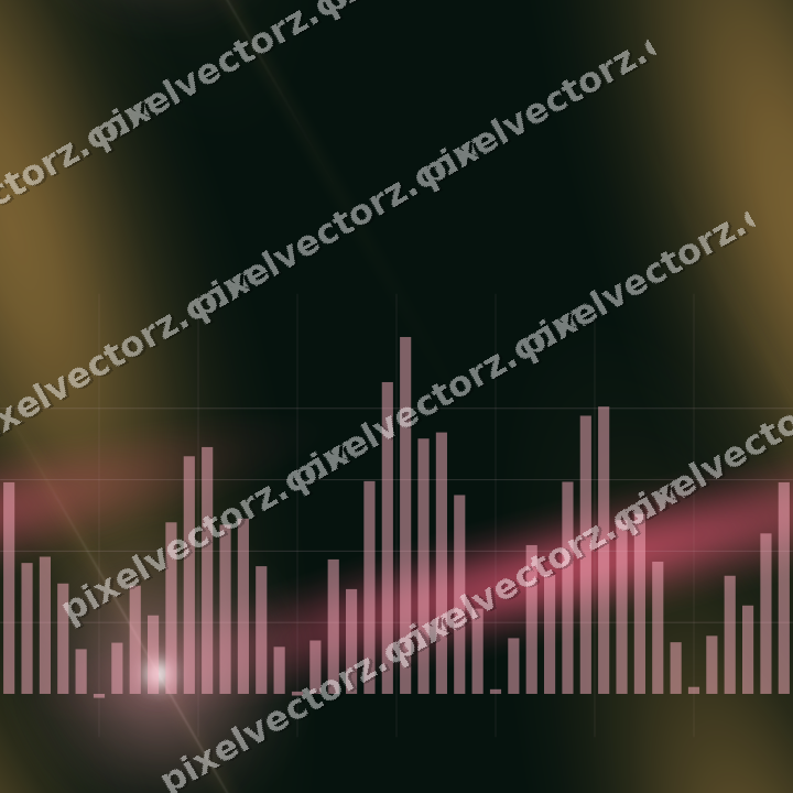 Nahtloser Neon Diagramm Hintergrund in Rosa und Bernstein