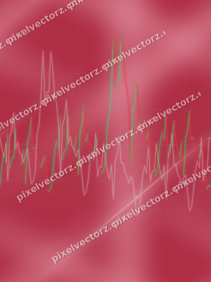 Nahtloser Neon Diagramm Hintergrund in Blassrosa und Blassrot