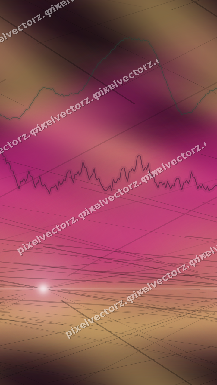 Nahtloser Neon Diagramm Hintergrund in Magenta und Rosa
