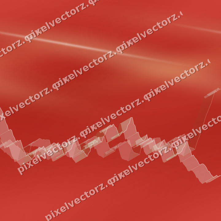 Nahtloser Neon Diagramm Hintergrund in Rot und Orange