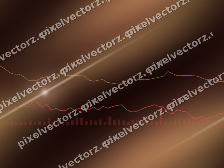 Nahtloser Neon Diagramm Hintergrund in Rot und Orange