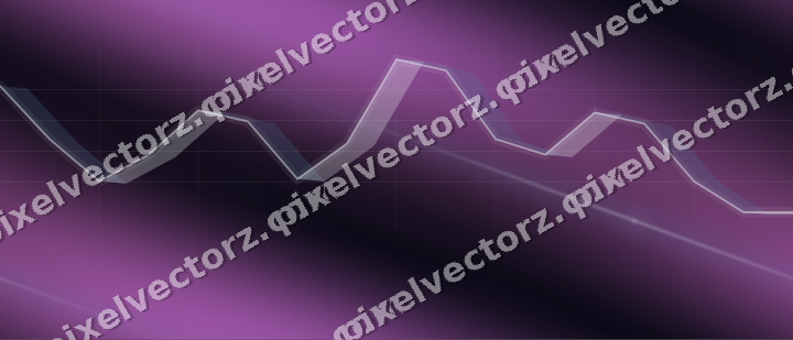 Nahtloser Neon Diagramm Hintergrund in Violett und Blau