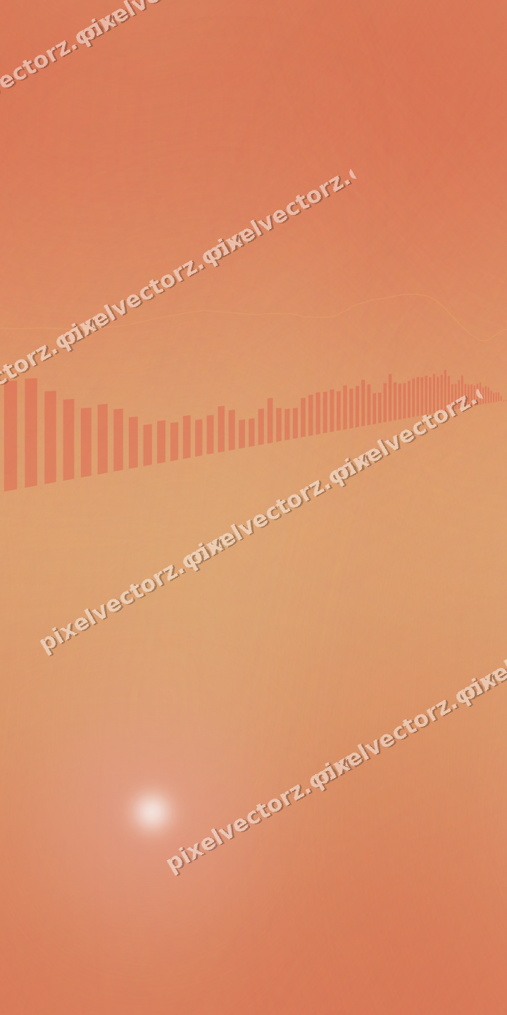 Nahtloser Neon Diagramm Hintergrund in Rot und Orange
