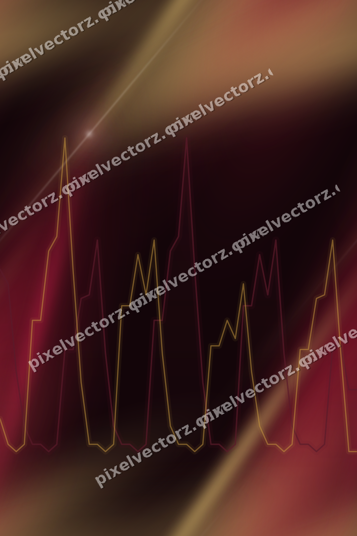 Nahtloser Neon Diagramm Hintergrund in Rosa und Bernstein