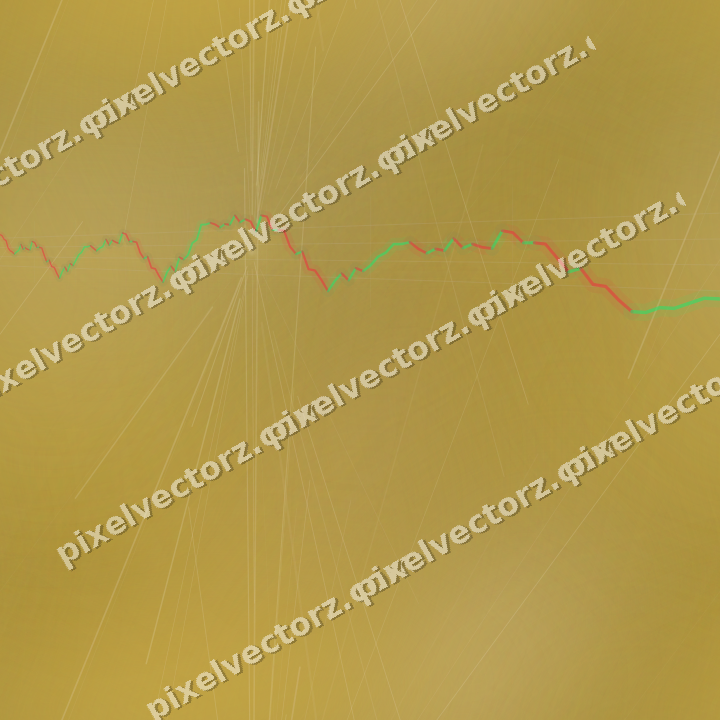 Nahtloser Neon Diagramm Hintergrund in Bernstein und Blassorange