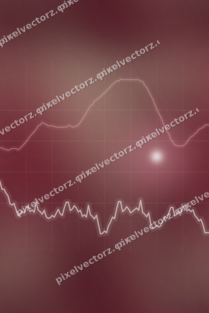 Nahtloser Neon Diagramm Hintergrund in Dunkelrosa und Rot