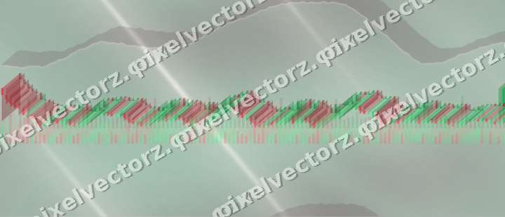 Nahtloser Pastell Diagramm Hintergrund in Dunkelrosa und Grün