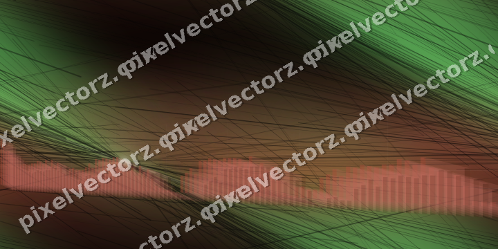 Nahtloser Neon Diagramm Hintergrund in Rot und Orange