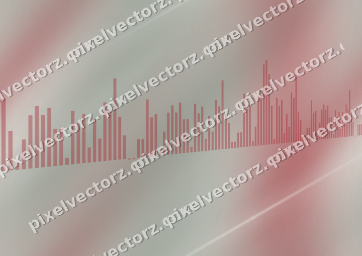 Nahtloser Pastell Diagramm Hintergrund in Rot und Blasslimette