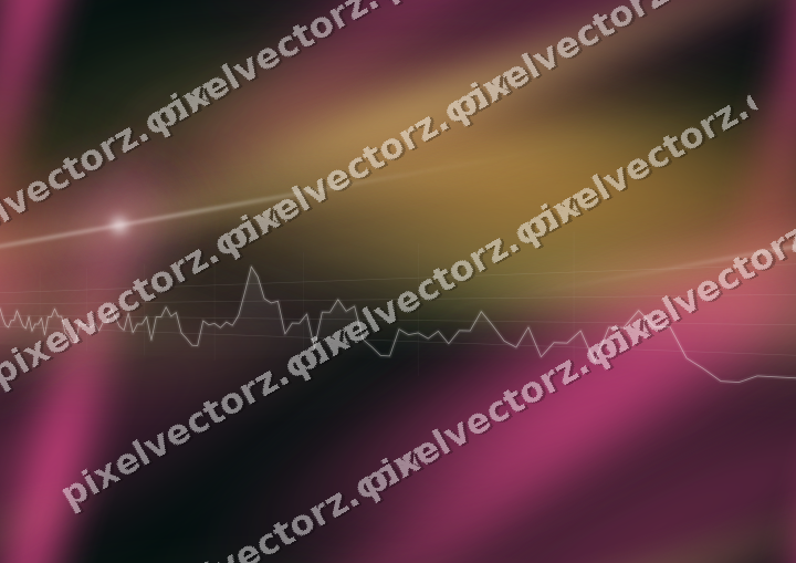 Nahtloser Neon Diagramm Hintergrund in Rosa und Orange