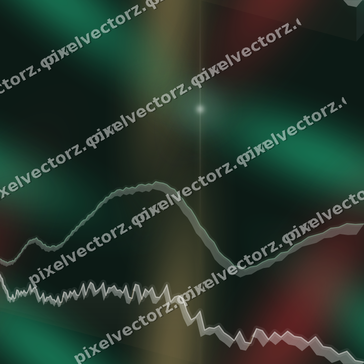 Nahtloser Neon Diagramm Hintergrund in Grün und Rot