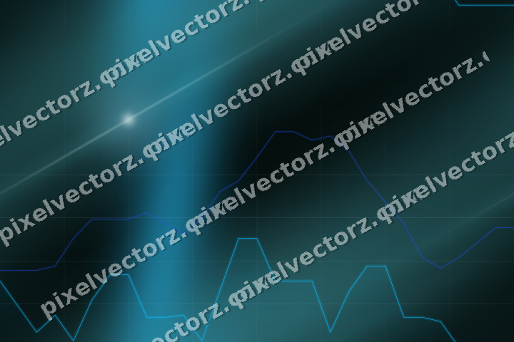 Nahtloser Neon Diagramm Hintergrund in Türkis und Petrol