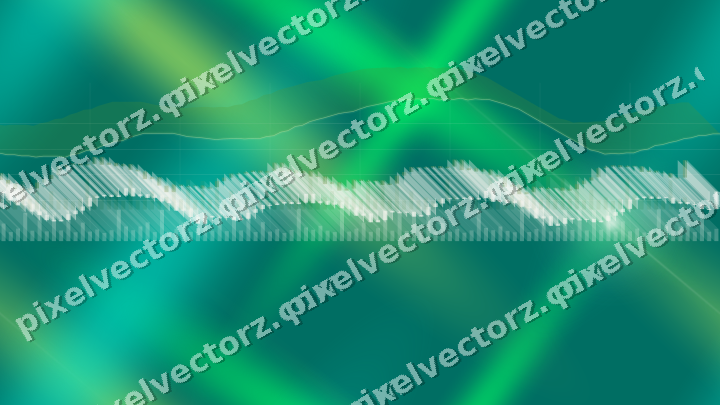 Nahtloser Neon Diagramm Hintergrund in Grün und Limette