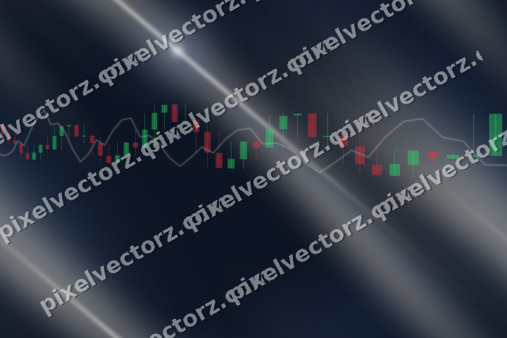 Nahtloser Neon Diagramm Hintergrund in Dunkelblau und Bernstein