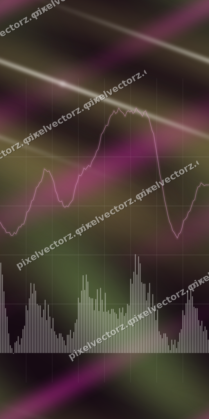 Nahtloser Neon Diagramm Hintergrund in Magenta und Limette