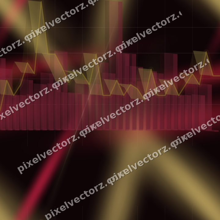 Nahtloser Neon Diagramm Hintergrund in Rosa und Rot