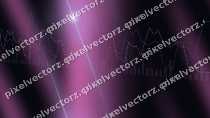 Nahtloser Neon Diagramm Hintergrund in Violett und Blau