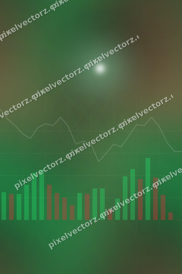 Nahtloser Neon Diagramm Hintergrund in Grün und Rot