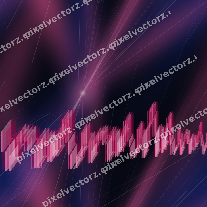 Nahtloser Neon Diagramm Hintergrund in Rosa und Blau